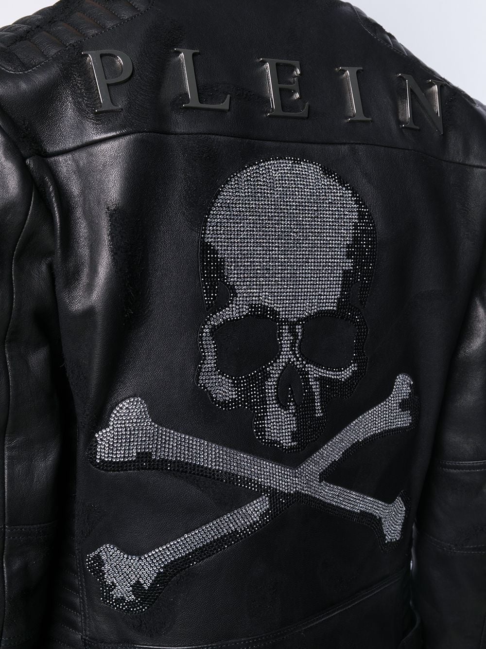 skull biker jacket - 5