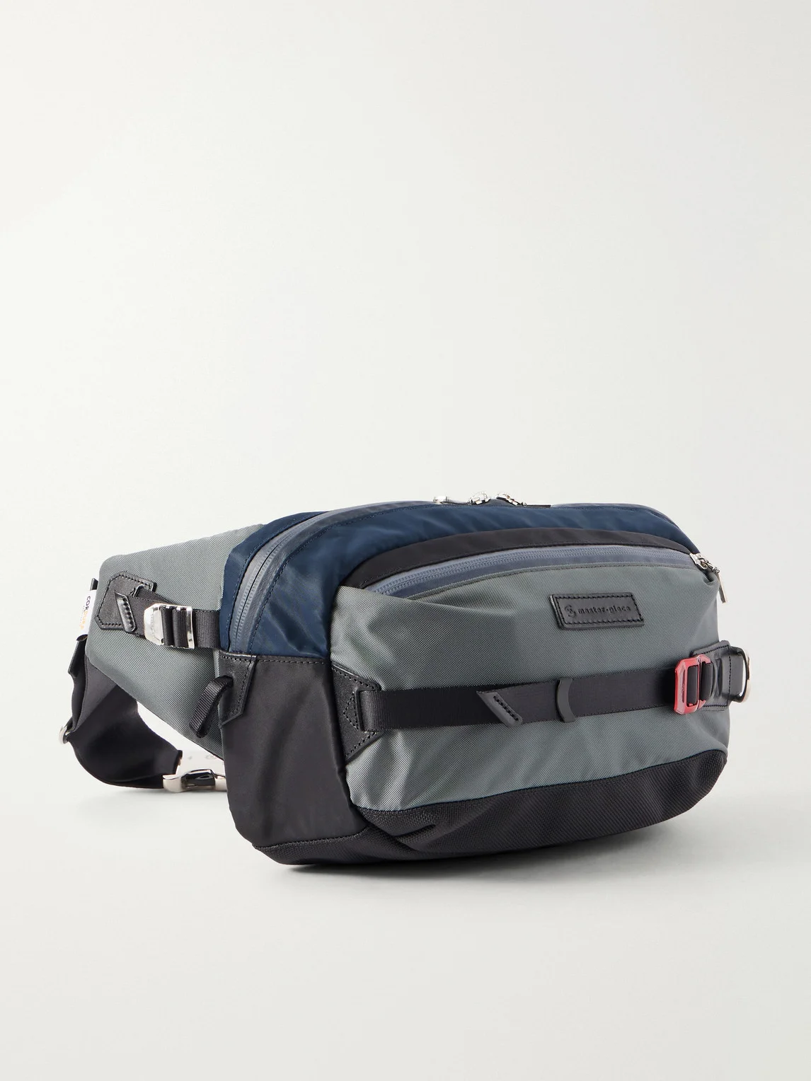 Leather-Trimmed CORDURA® Twill Belt Bag - 1