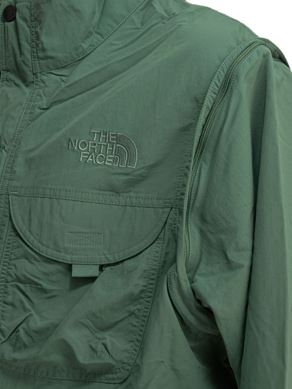 multi-pocket long-sleeved jacket - 5