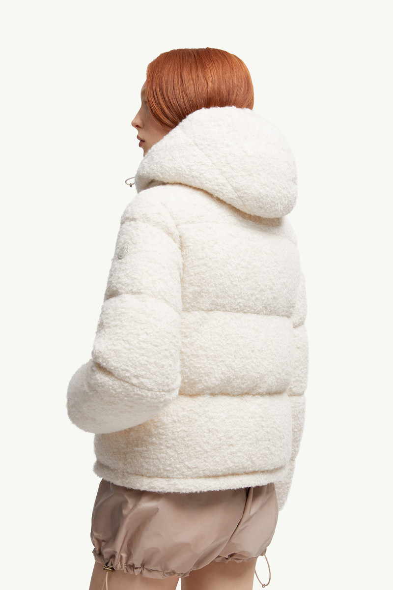 Virieu Bouclé Hooded Short Down Jacket 5