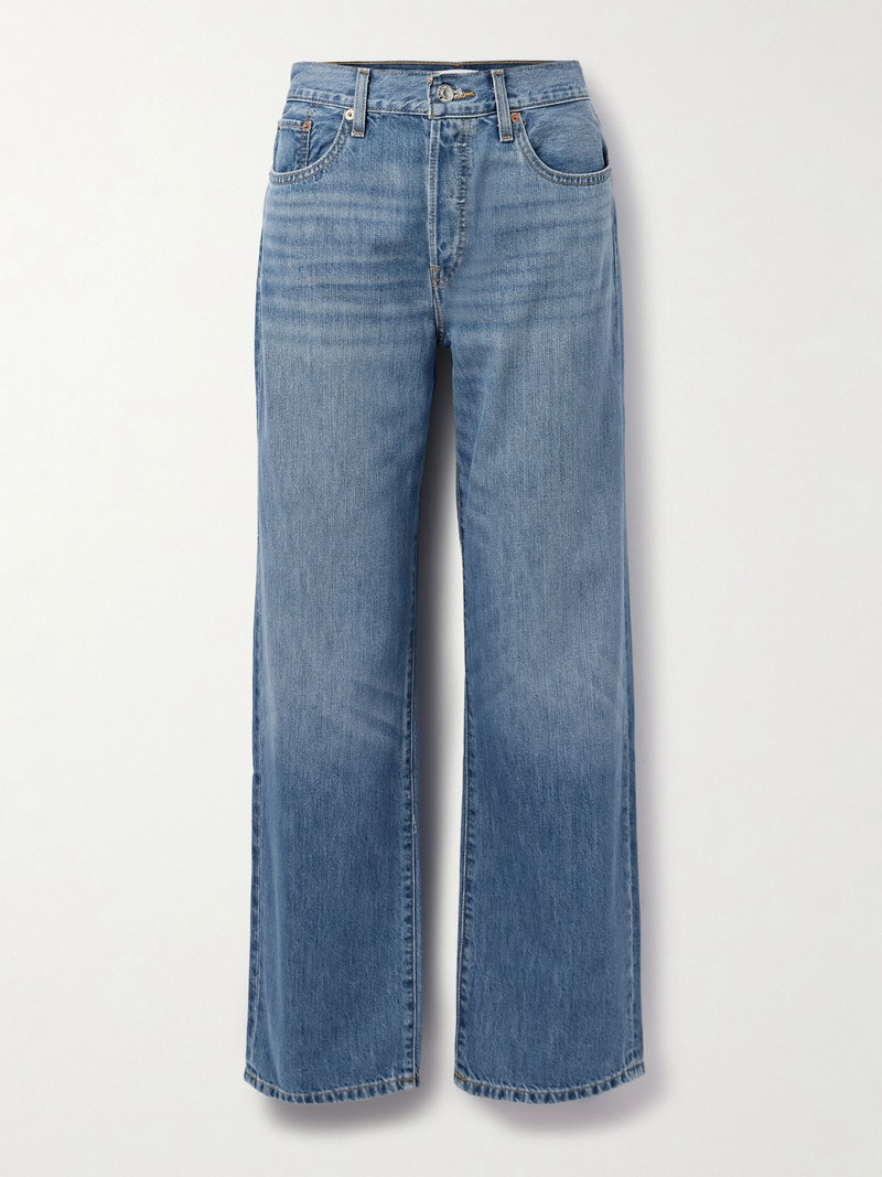 The Thrasher low-rise straight-leg jeans Mid denim 1