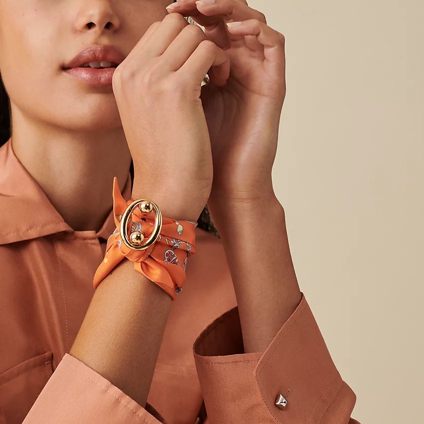 Satellite scarf ring - 2