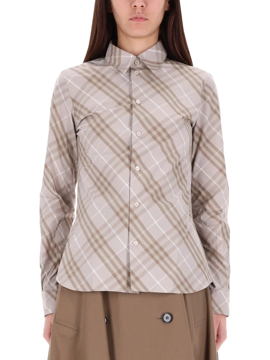 CAMICIA SIMONE IN COTONE CHECK - 1