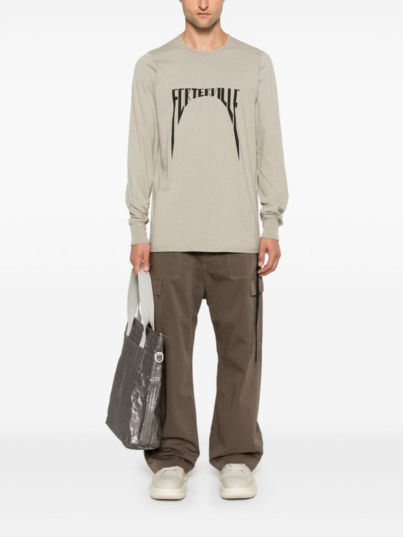 Rick Owens DRKSHDW organic cotton cargo pants outlook