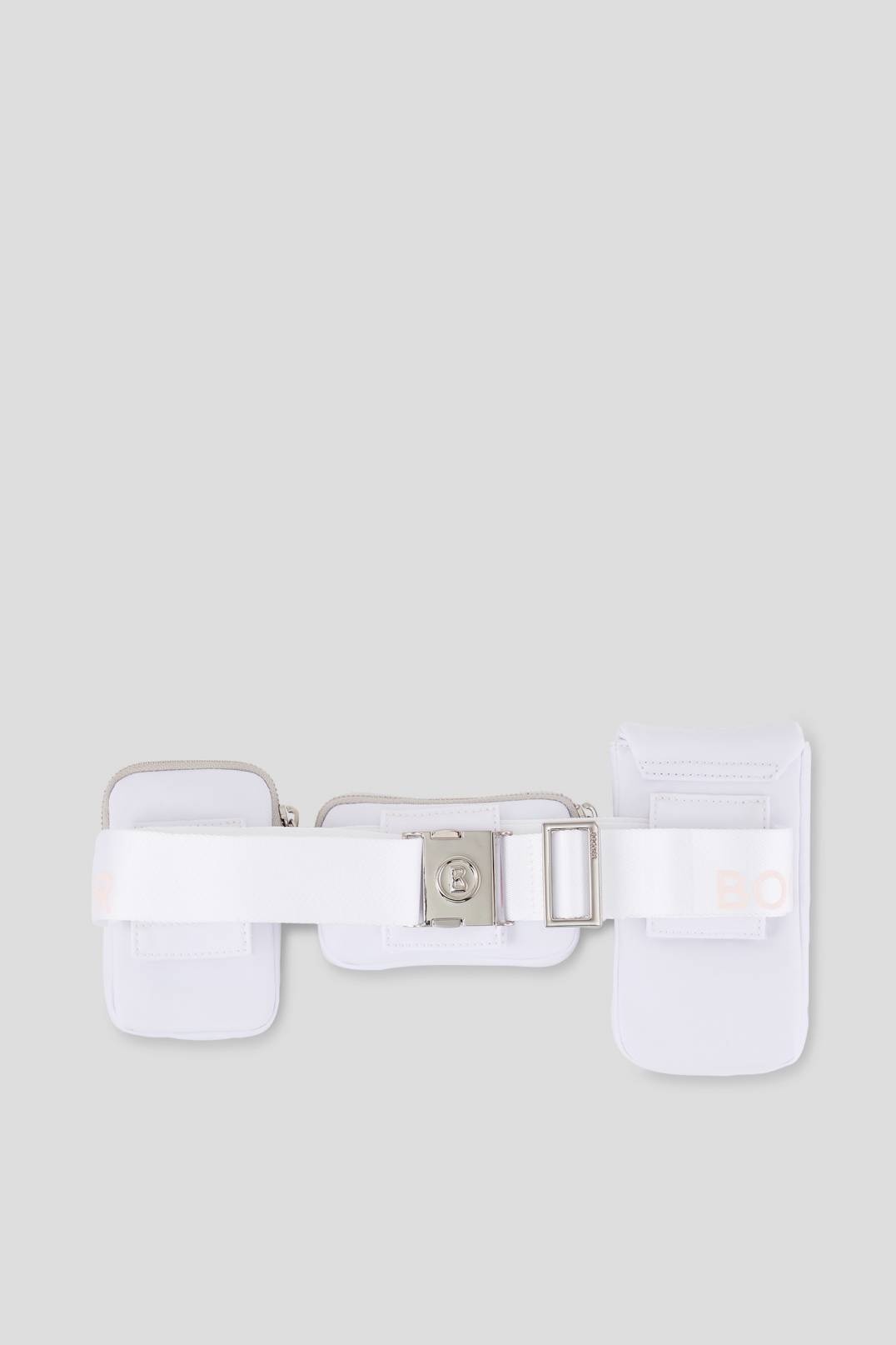 KLOSTERS ENJA MULTIPOCKET BELT BAG IN WHITE - 2