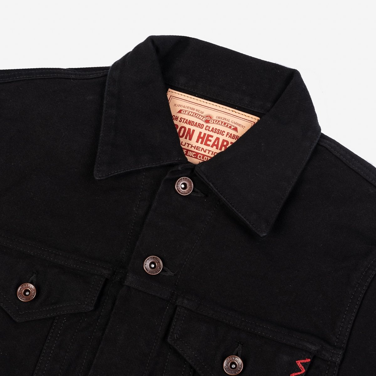 12oz Moleskin Modified Type III Jacket - Black - 6