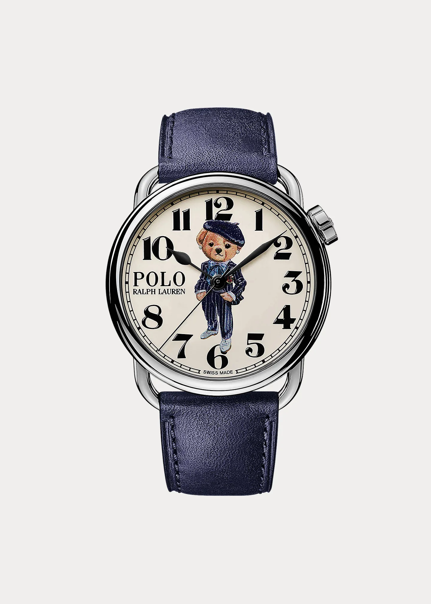 38 MM Ricky Pinstripes Polo Bear Watch - 1