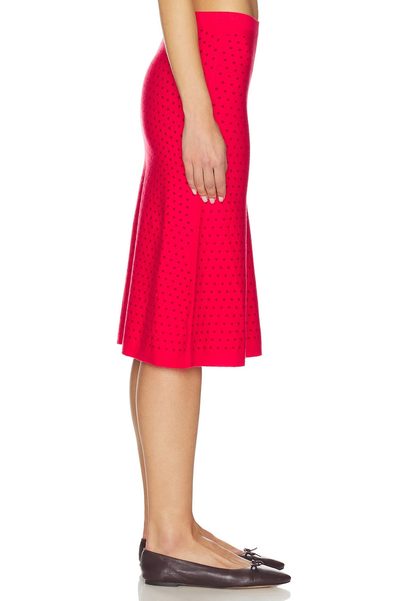 Frankies Bikinis Magnolia Cloud Knit Midi Skirt outlook