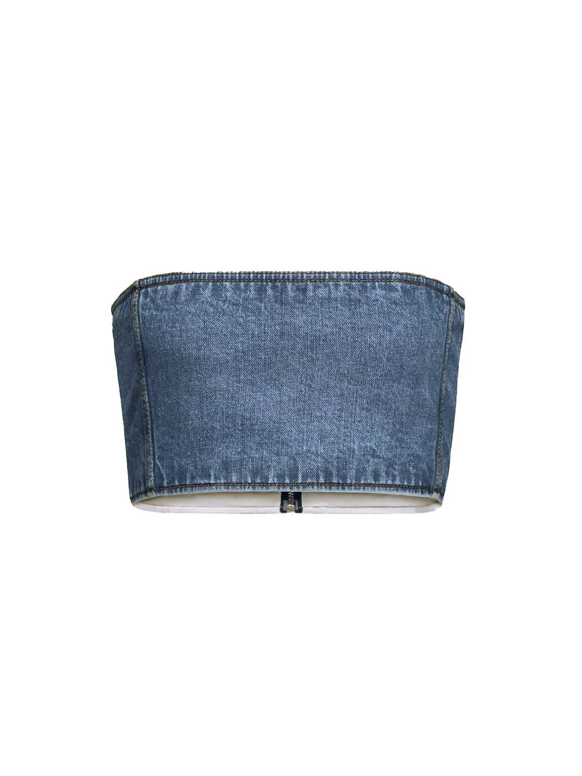 TOP IN DENIM - 1