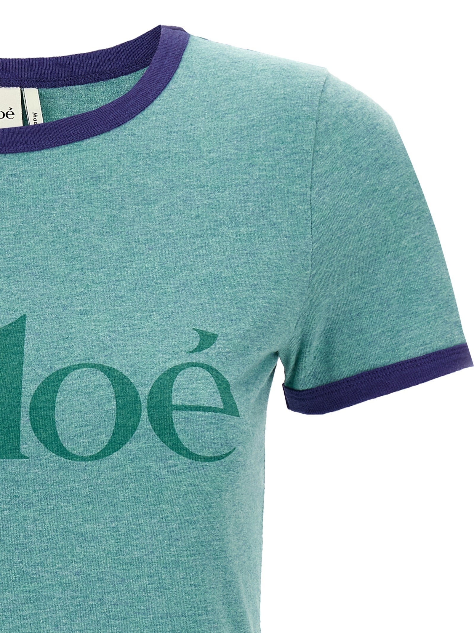 Logo Print T-Shirt Green - 3