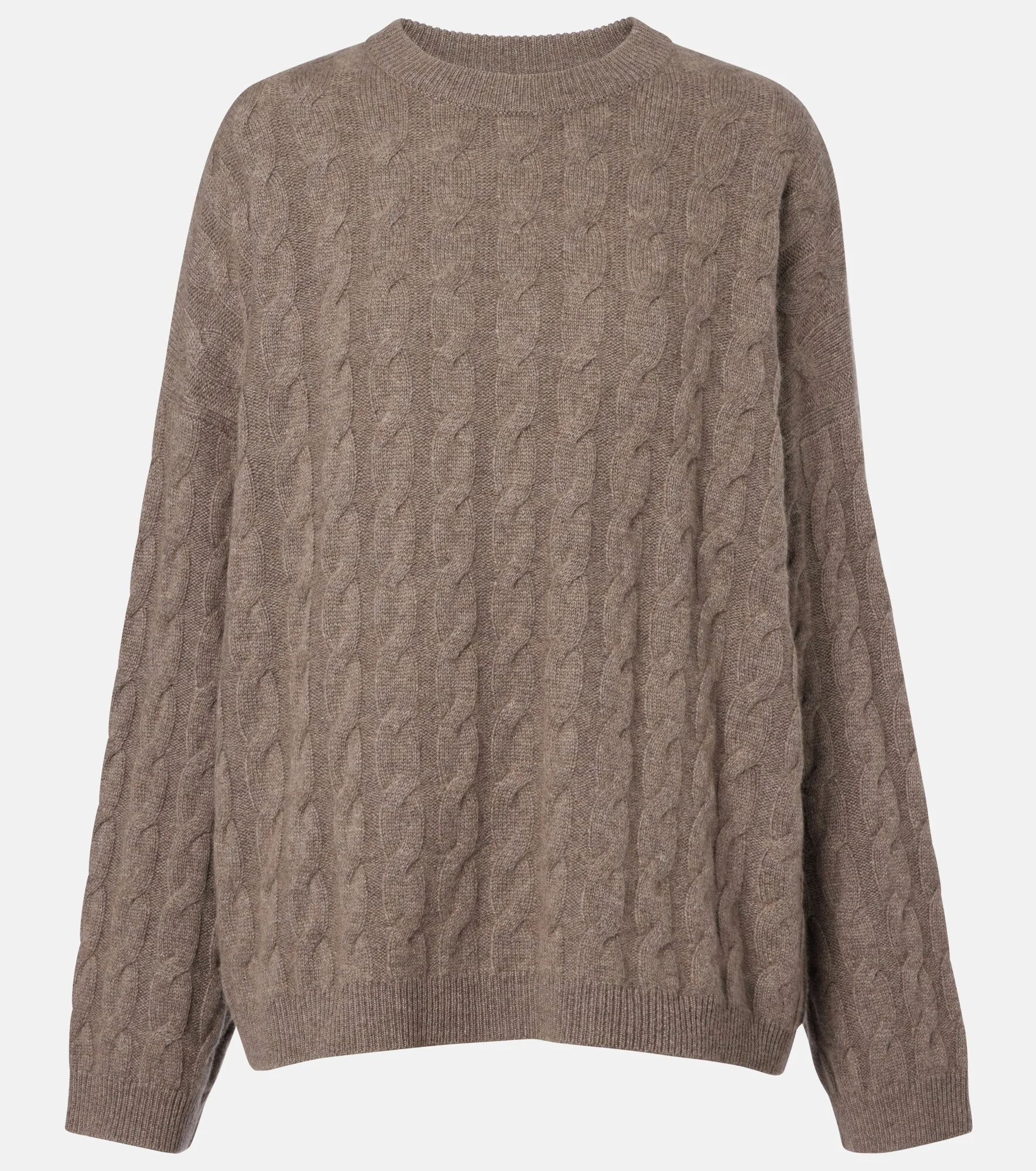 Seymour cable-knit cashmere sweater - 1