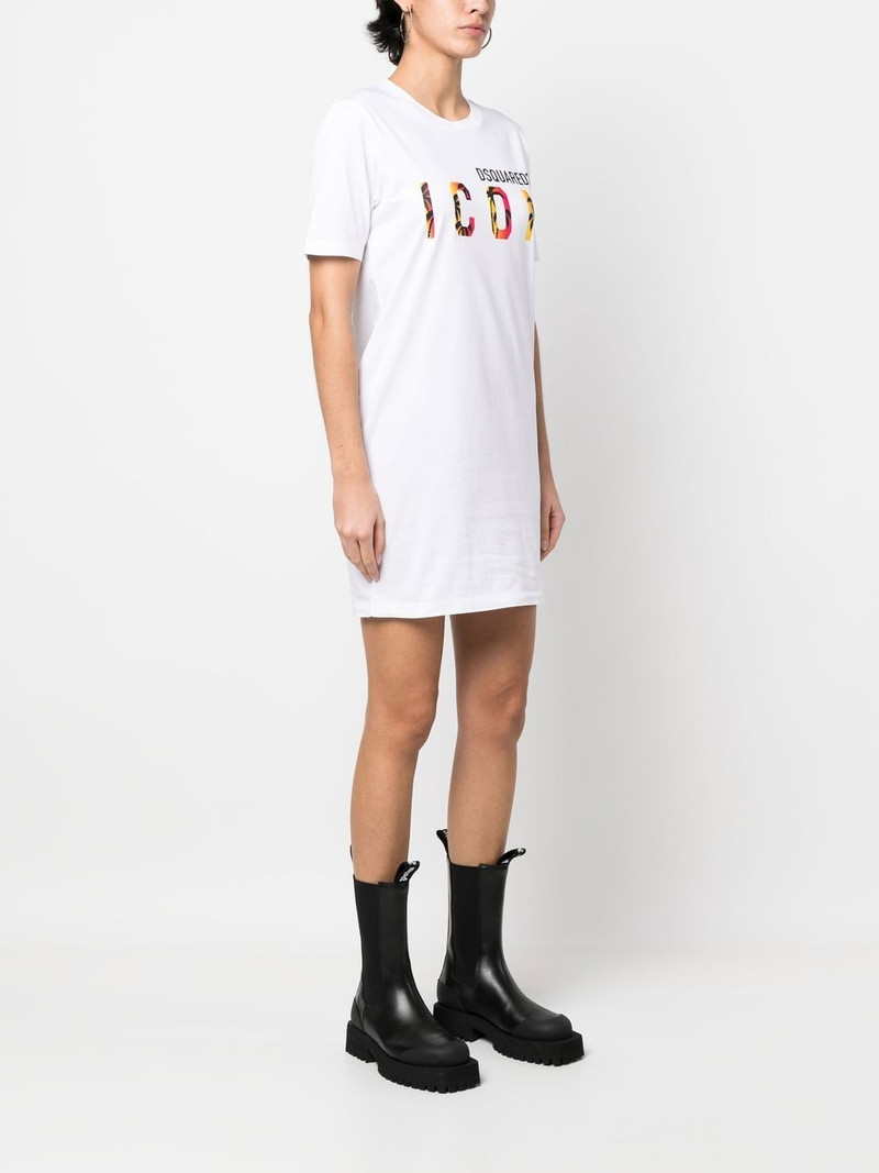 Icon Sunset Palm T-shirt dress 3