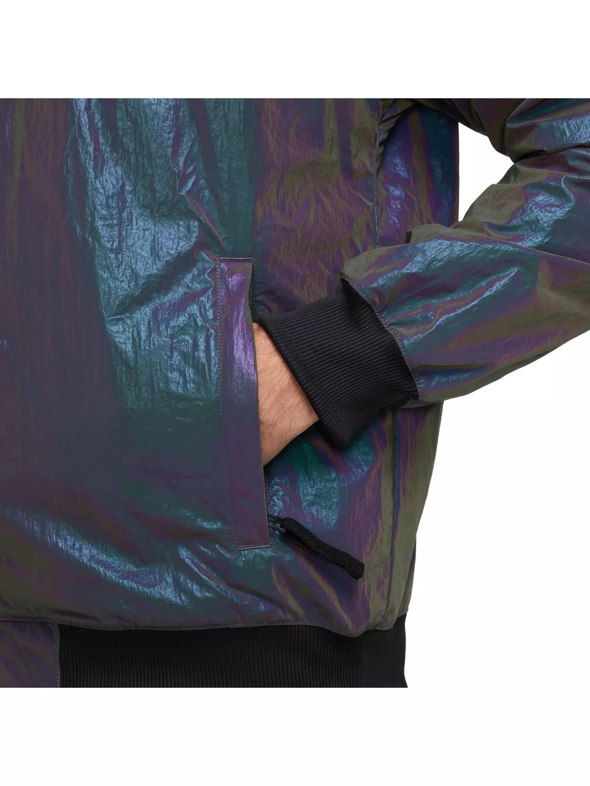 Men's COF Therma-FIT Soccer Jacket - Black - 5