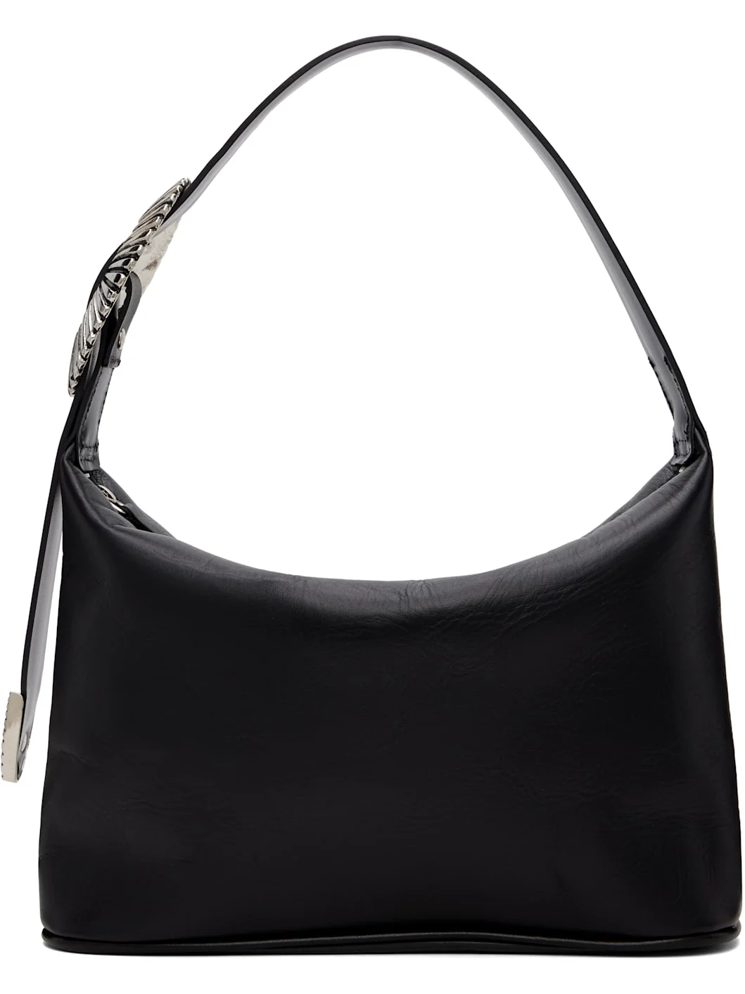 Black Leather Mini Bag - 1