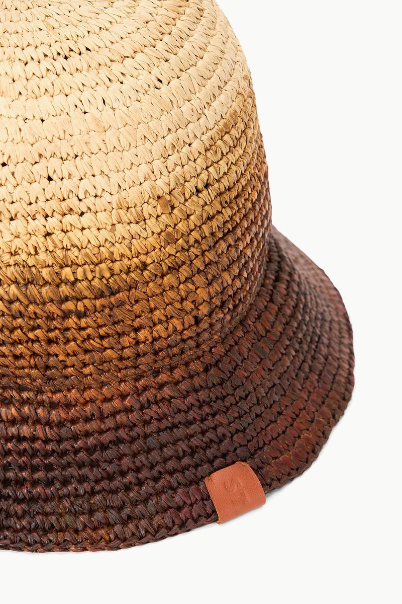 STAUD MEYERS CROCHET HAT SAND OMBRE 5