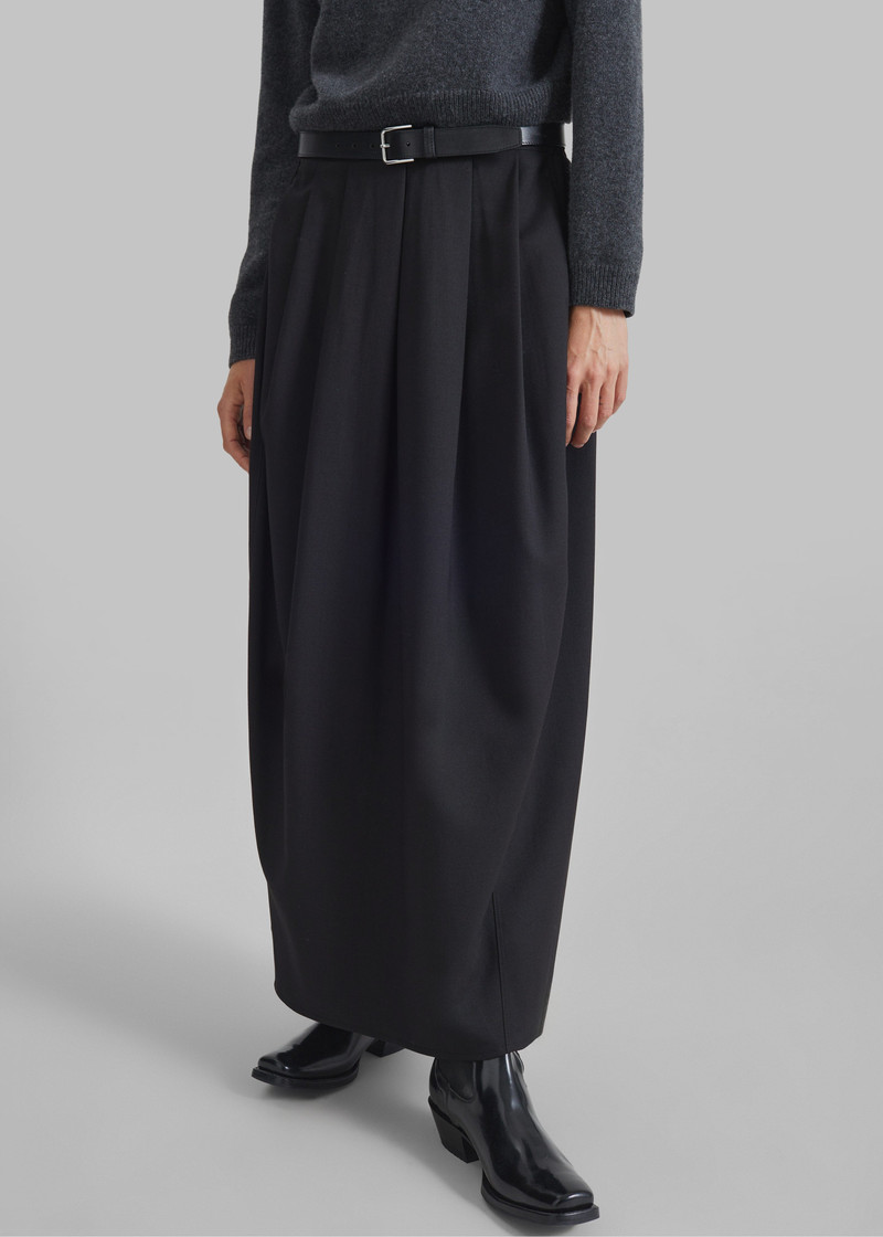Claremont Cocoon Skirt - Black 3