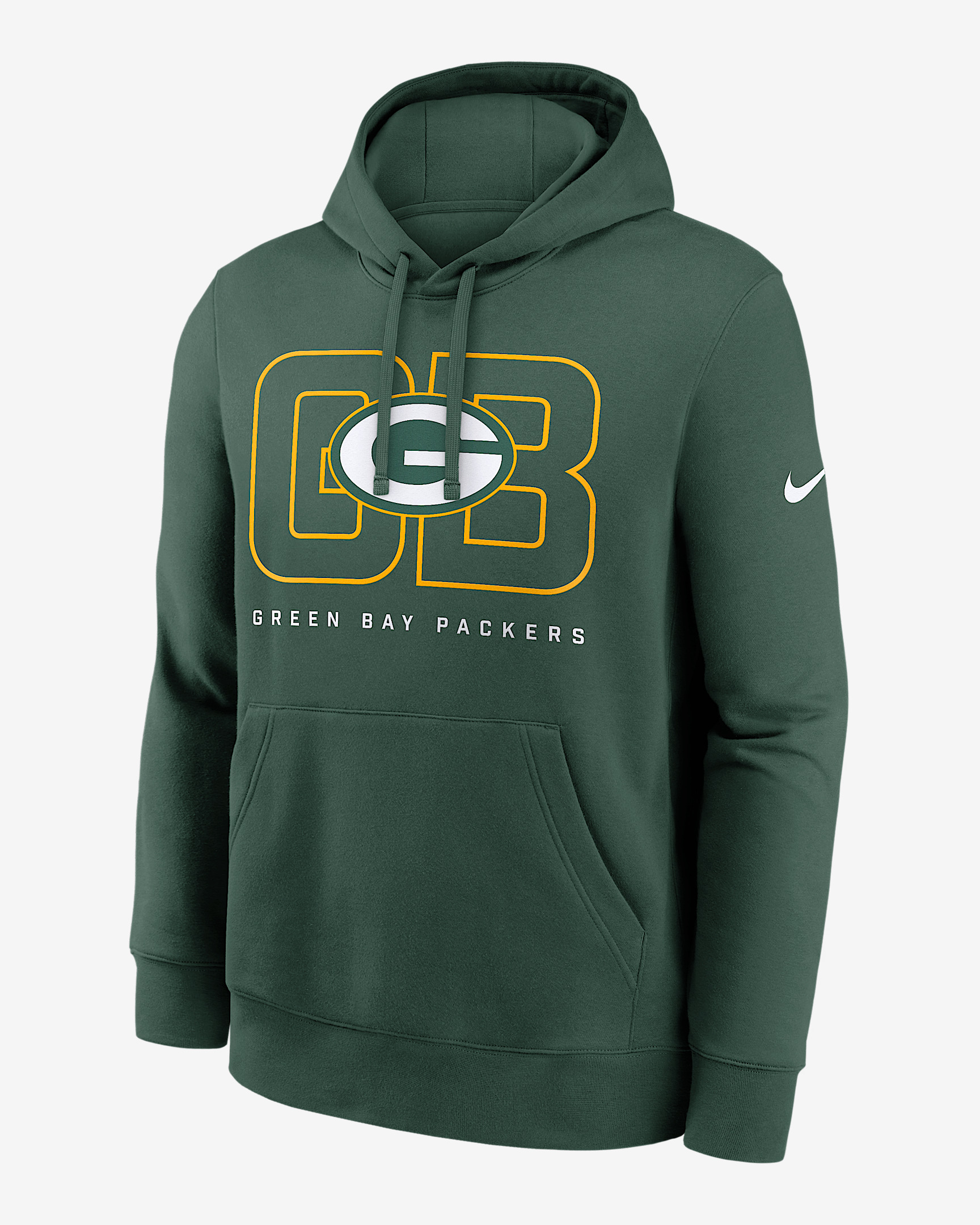 Green Bay Packers Busted Play Club Men's Nike NFL Pullover Hoodie - 1