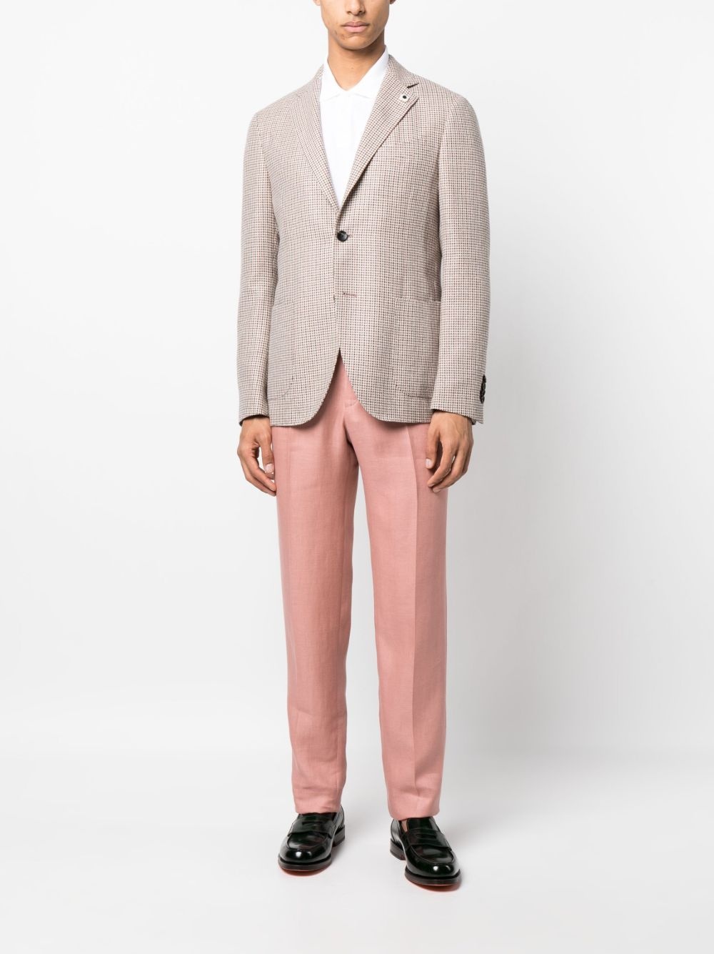 Pota houndstooth-pattern blazer - 2