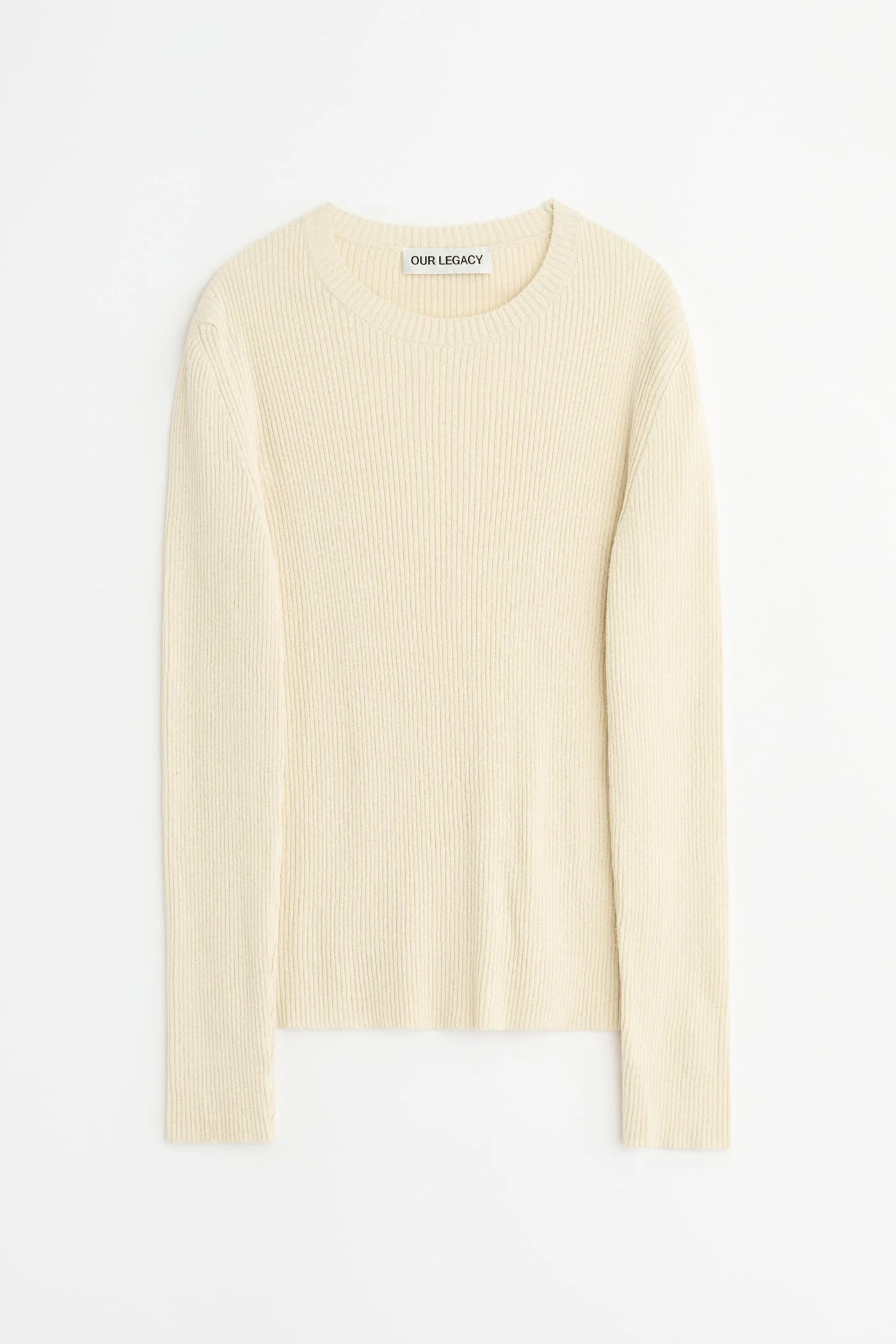 Compact Roundneck Neutral White Refined Silk - 1