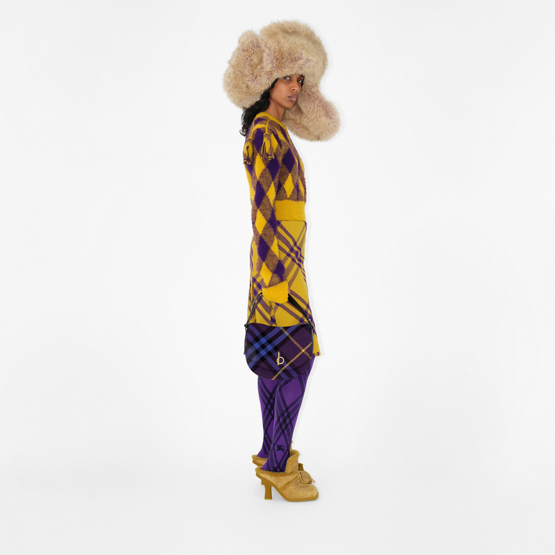 Argyle Wool Sweater 3