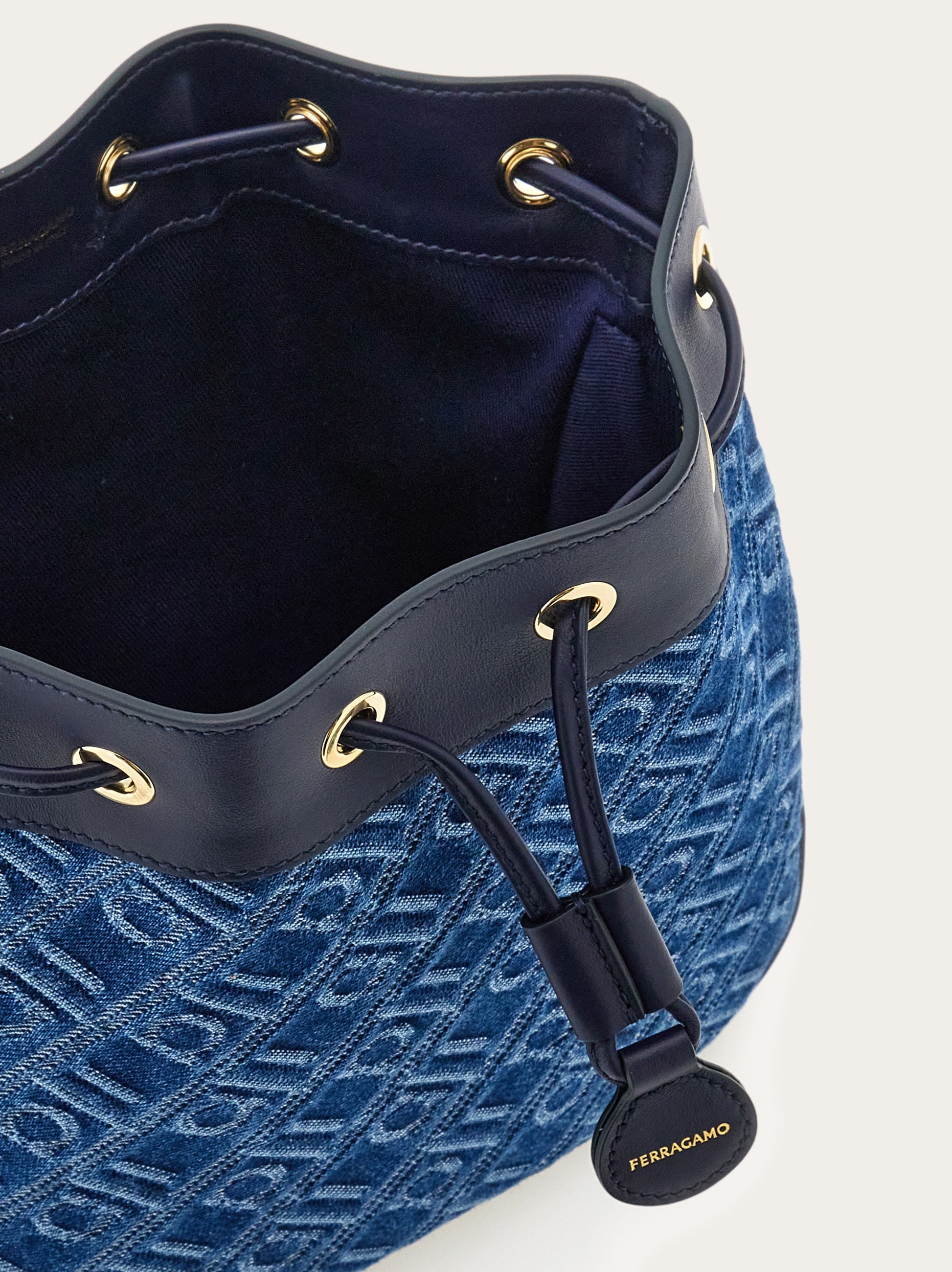Ferragamo Monogram bucket bag - 4