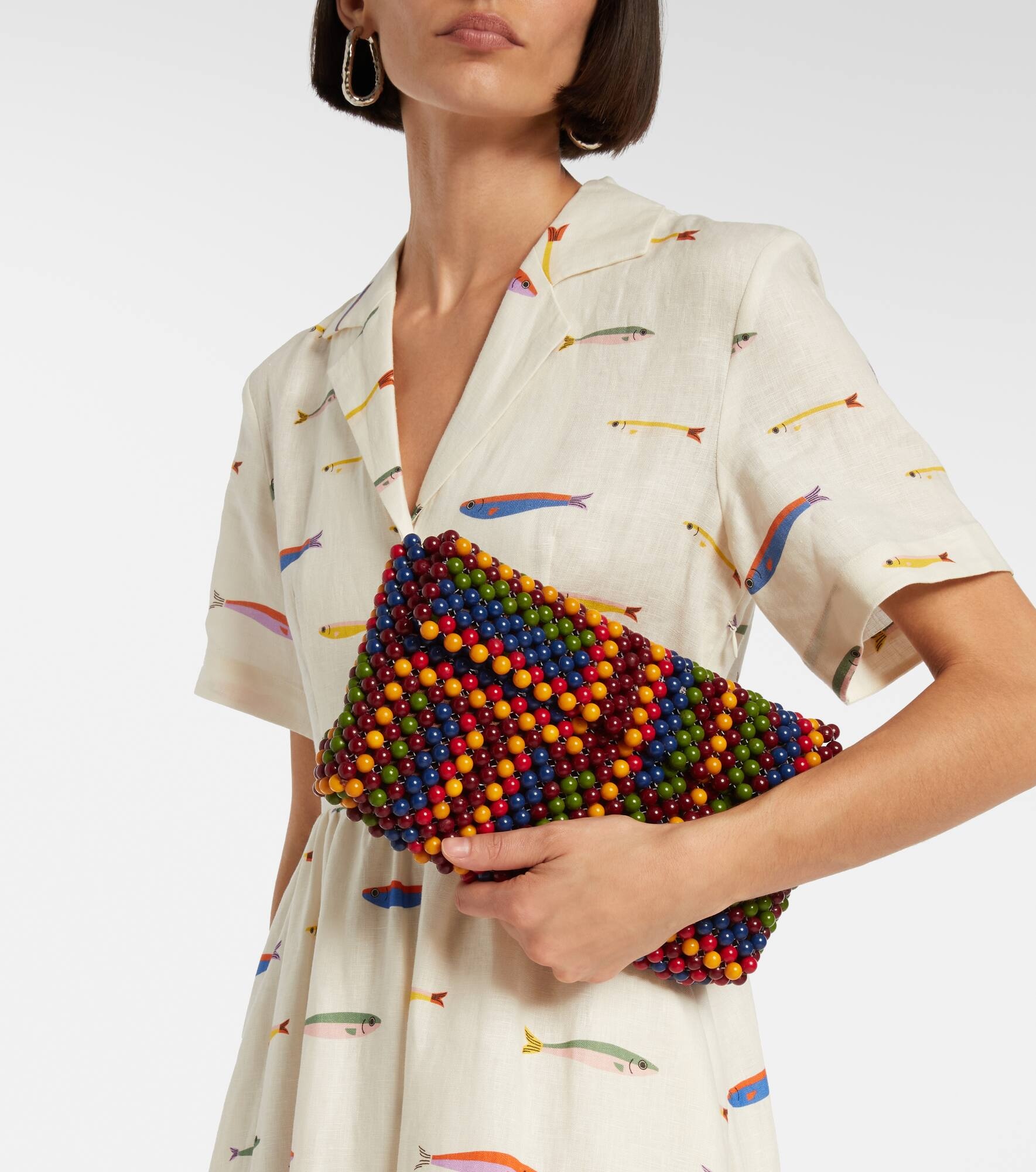 Timmy Small beaded shoulder bag - 6
