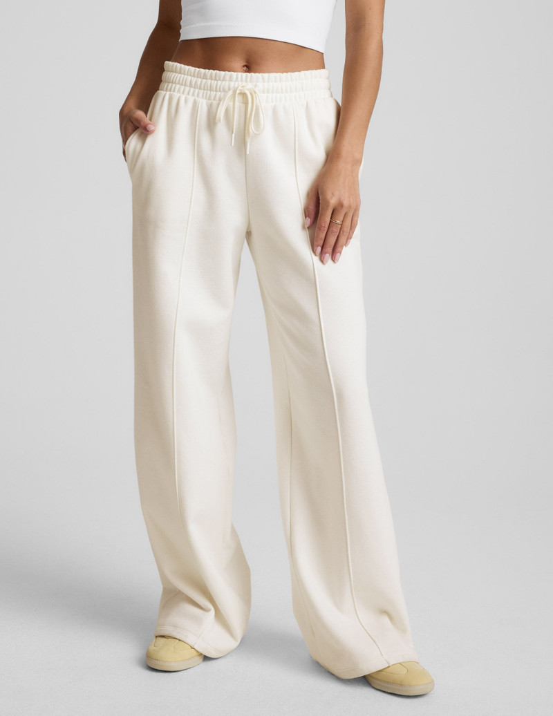 BEYOND YOGA LuxeFleece Pintuck Wide Leg Pant outlook