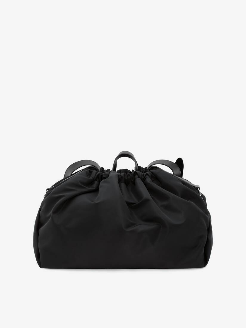 Mcqueen Graffiti Bundle Bag in Black - 3