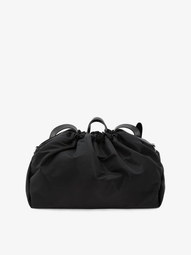 Mcqueen Graffiti Bundle Bag in Black 3
