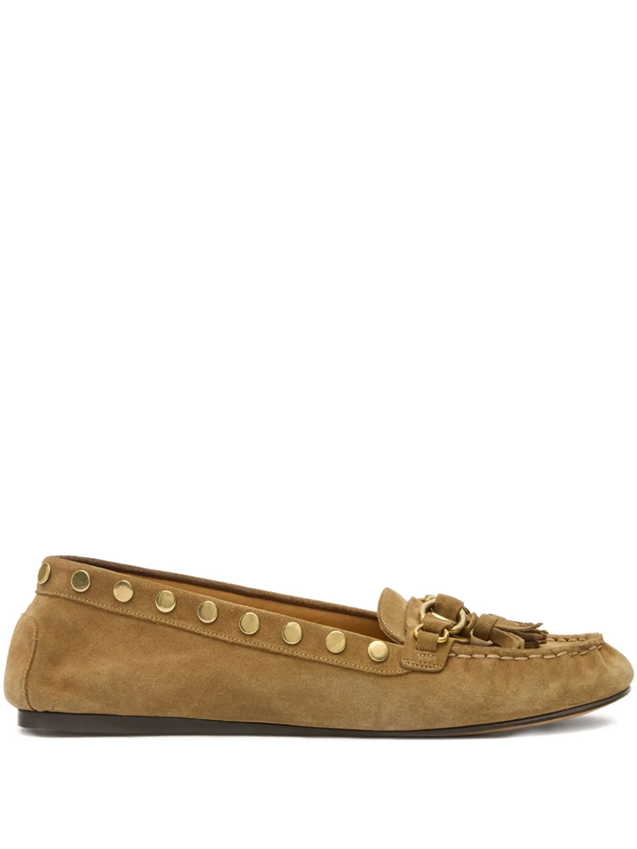 tassel studded loafers - 1