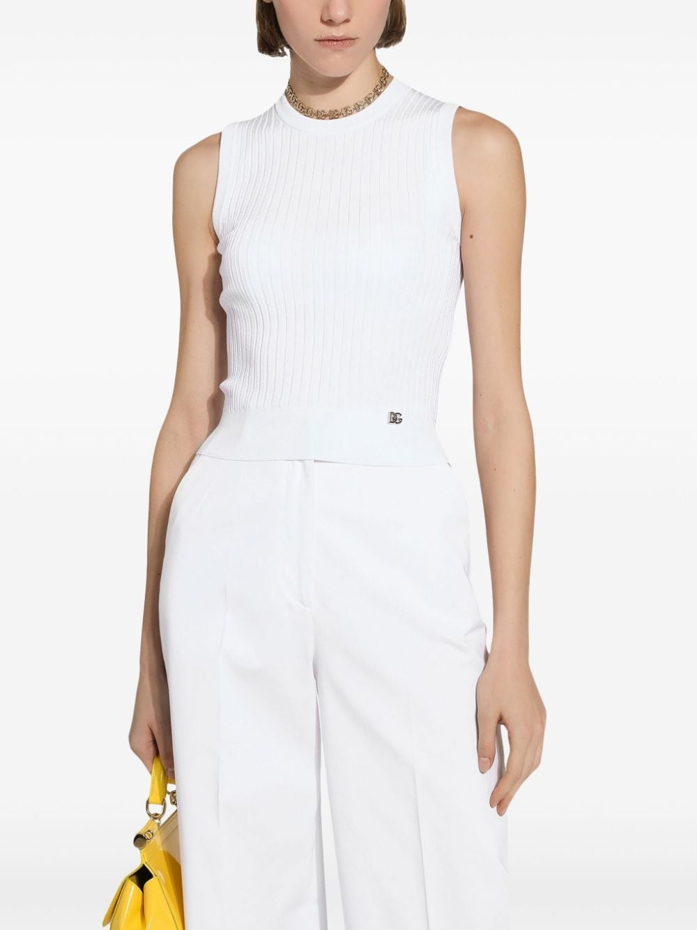 Stretch ribbed top - 3