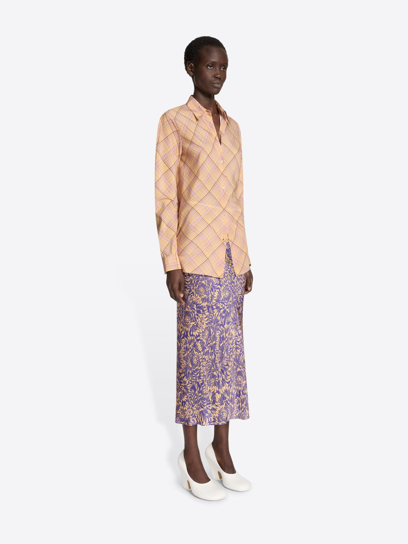 CHECKED SILK SHIRT 3