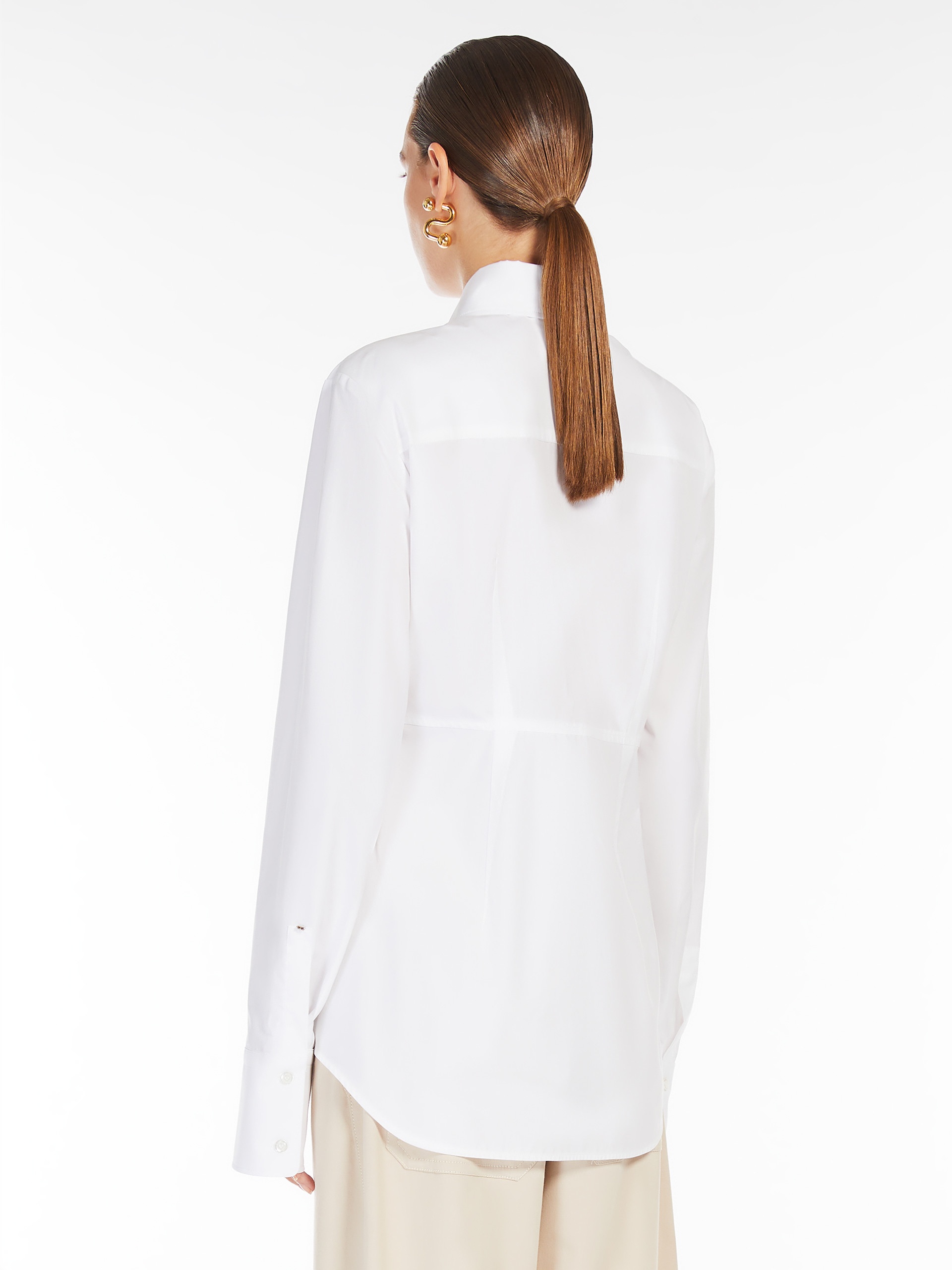 GOCCE Slim-fit poplin shirt - 4