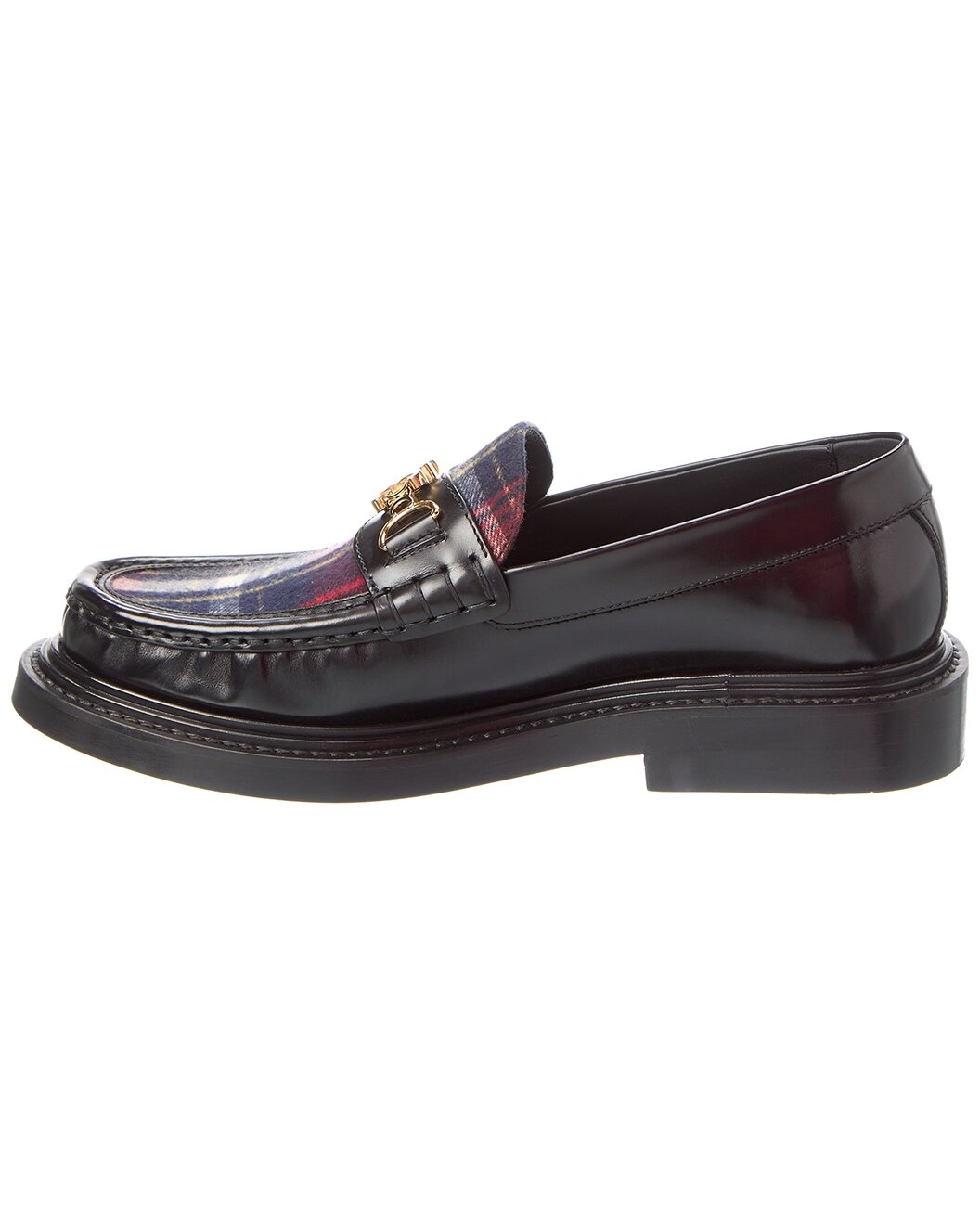 CELINE Triomphe Tarta & Leather Loafer - 2
