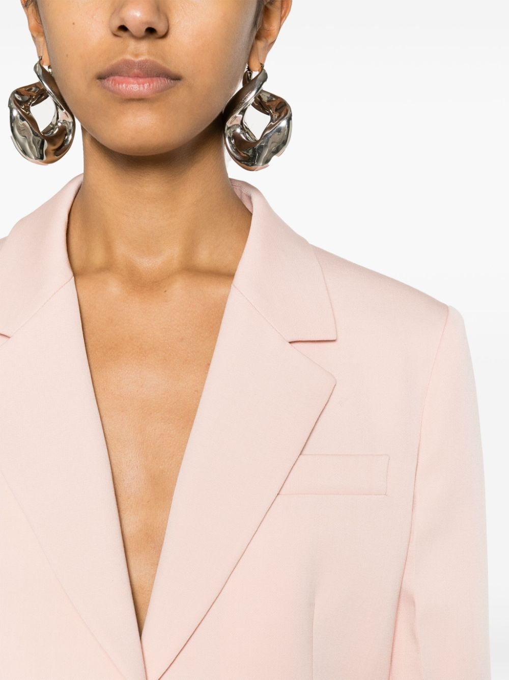 single-breasted blazer - 5