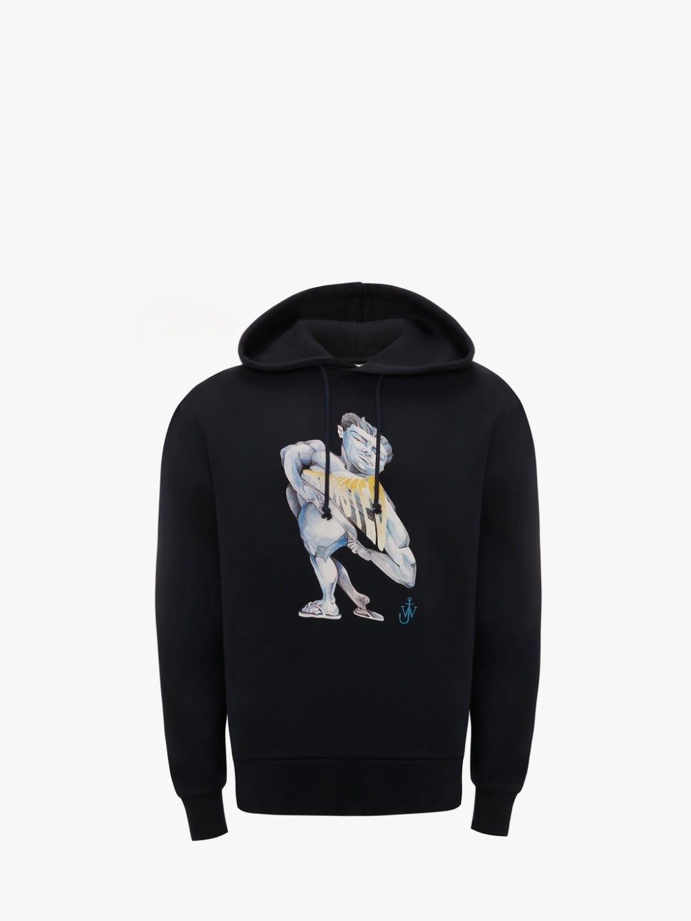 POL ANGLADA PRINT HOODIE - 1