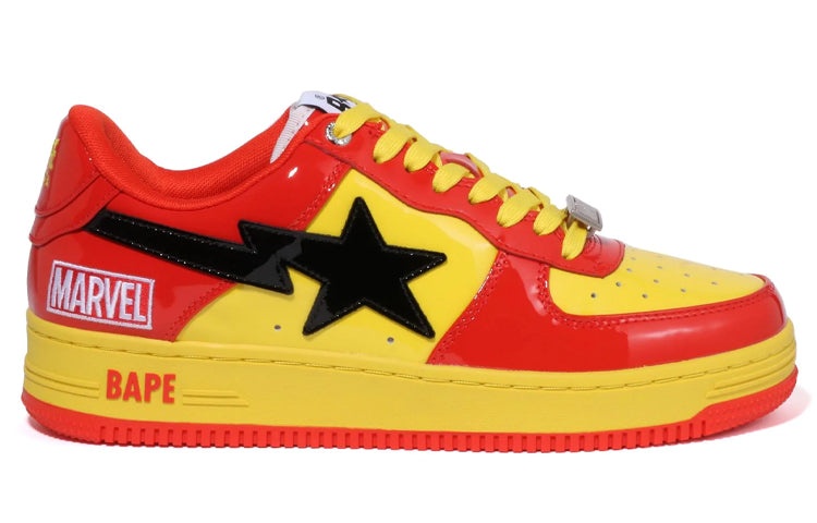 A Bathing Ape x Marvel Bape Sta 'Iron Man' 1I73-191-902 - 3