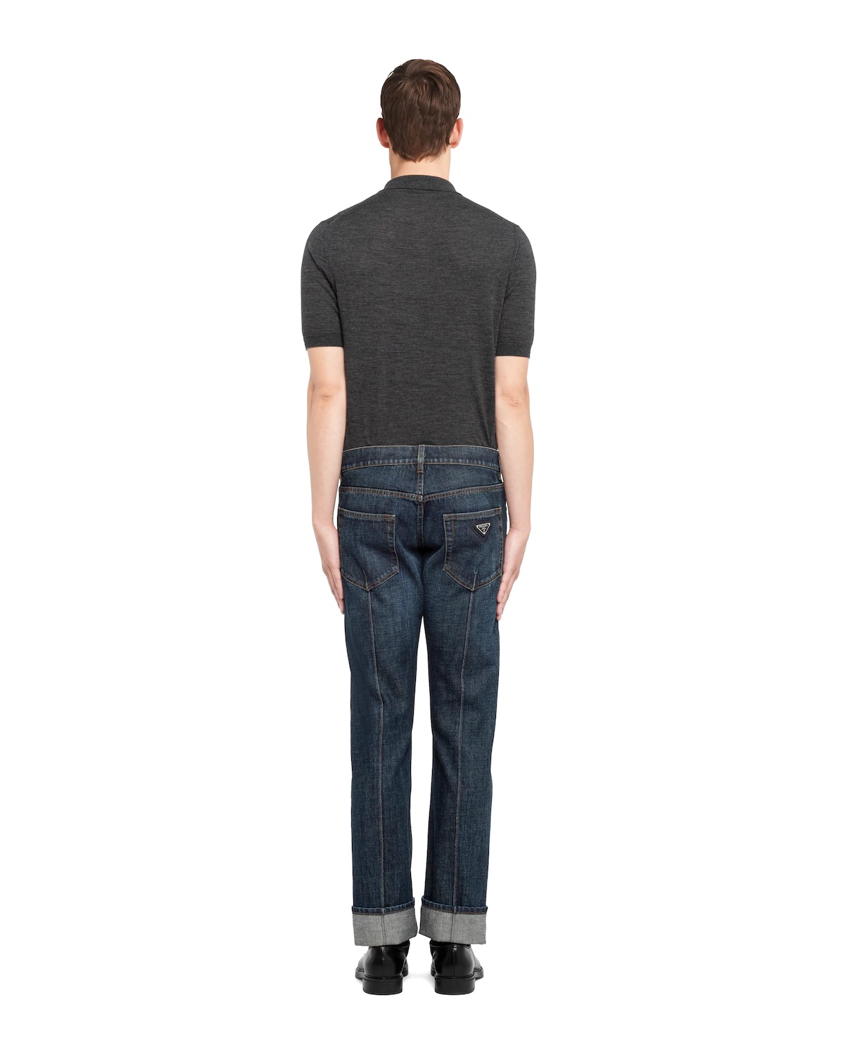 Selvedge denim five-pocket jeans - 4