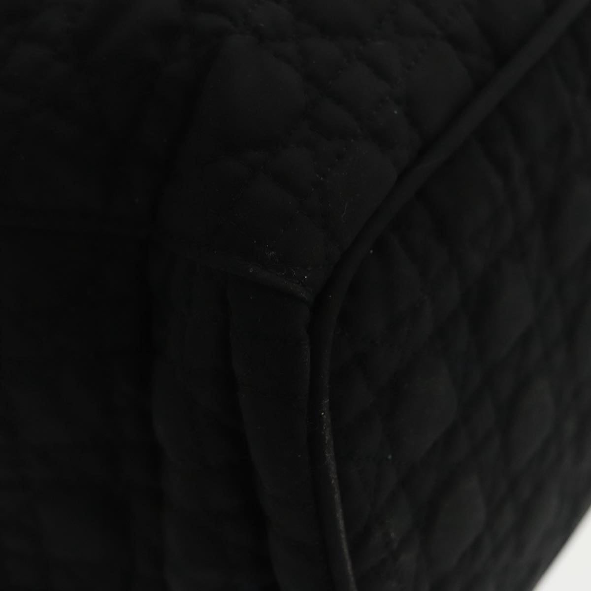 DIOR Canage Hand Bag Nylon Black Gold - 12