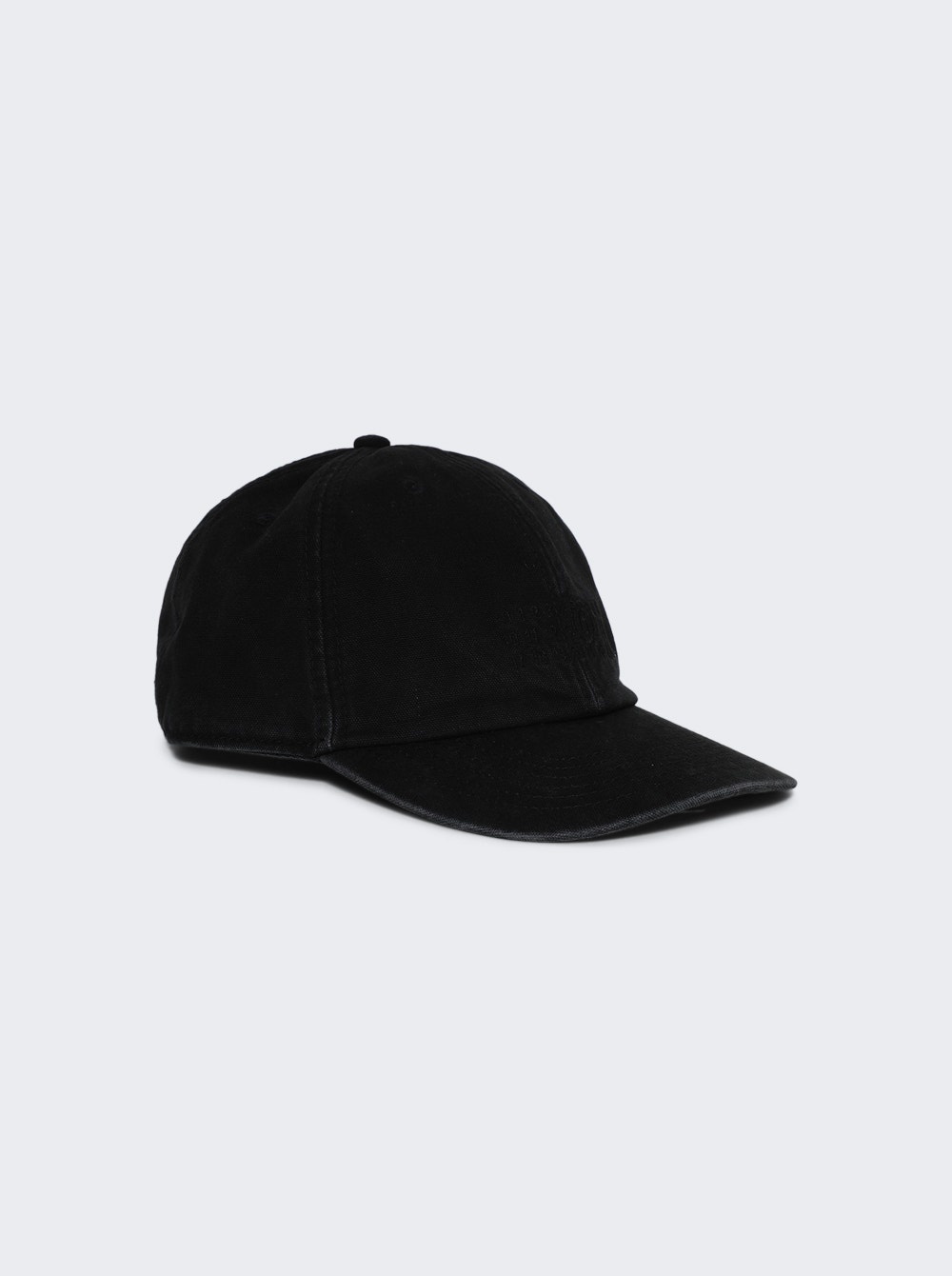 Baseball Hat Washed Black - 5