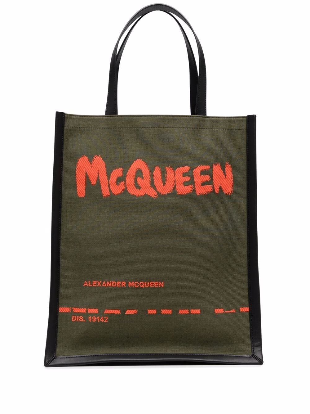 logo-print tote bag - 1