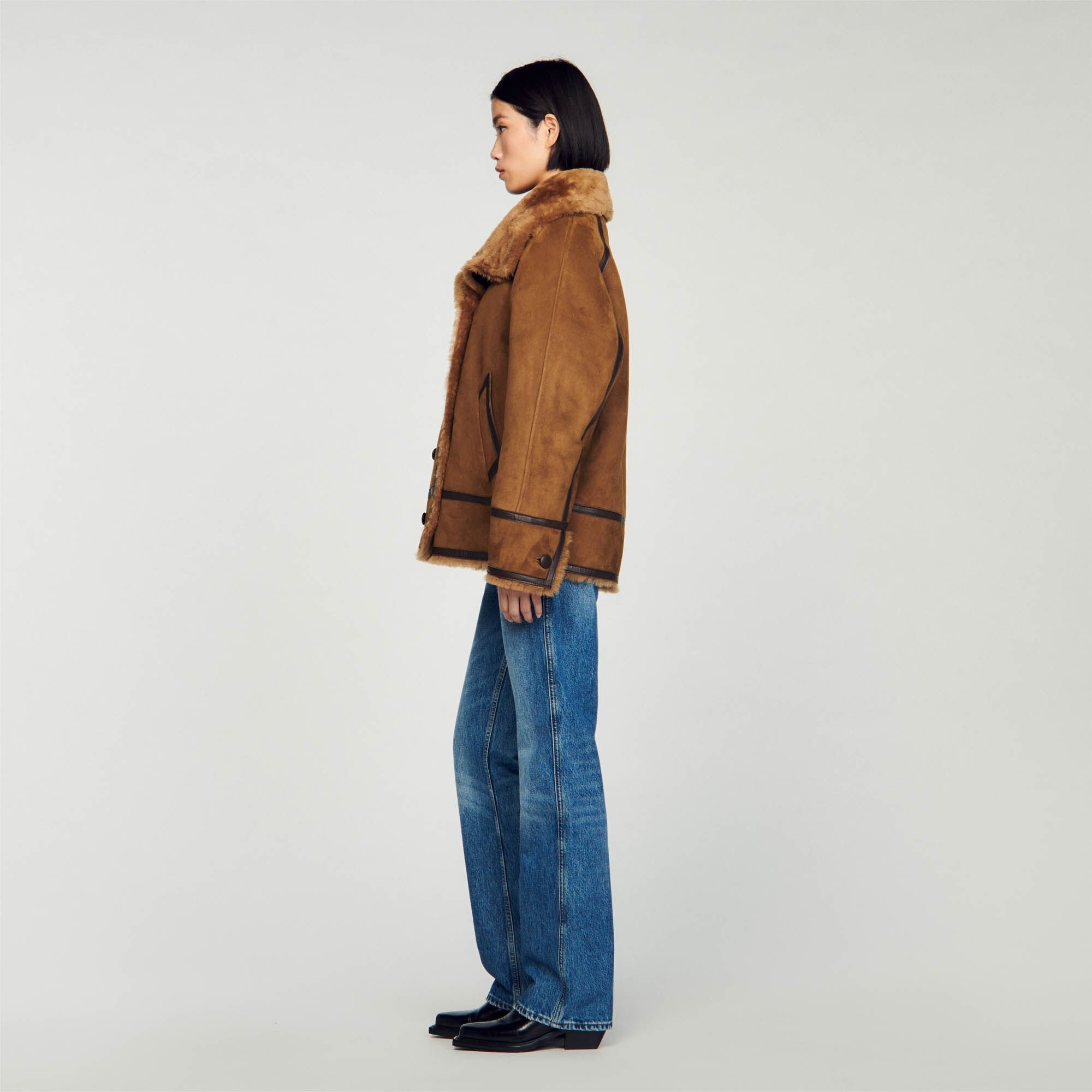 SHEARLING COAT - 7