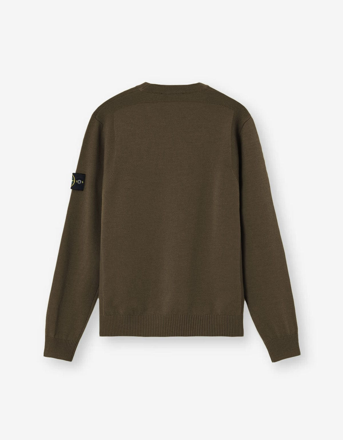 Stone Island Green Wool Sweater - 2