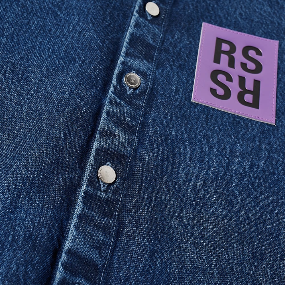 Raf Simons Straight Fit Denim Overshirt - 3