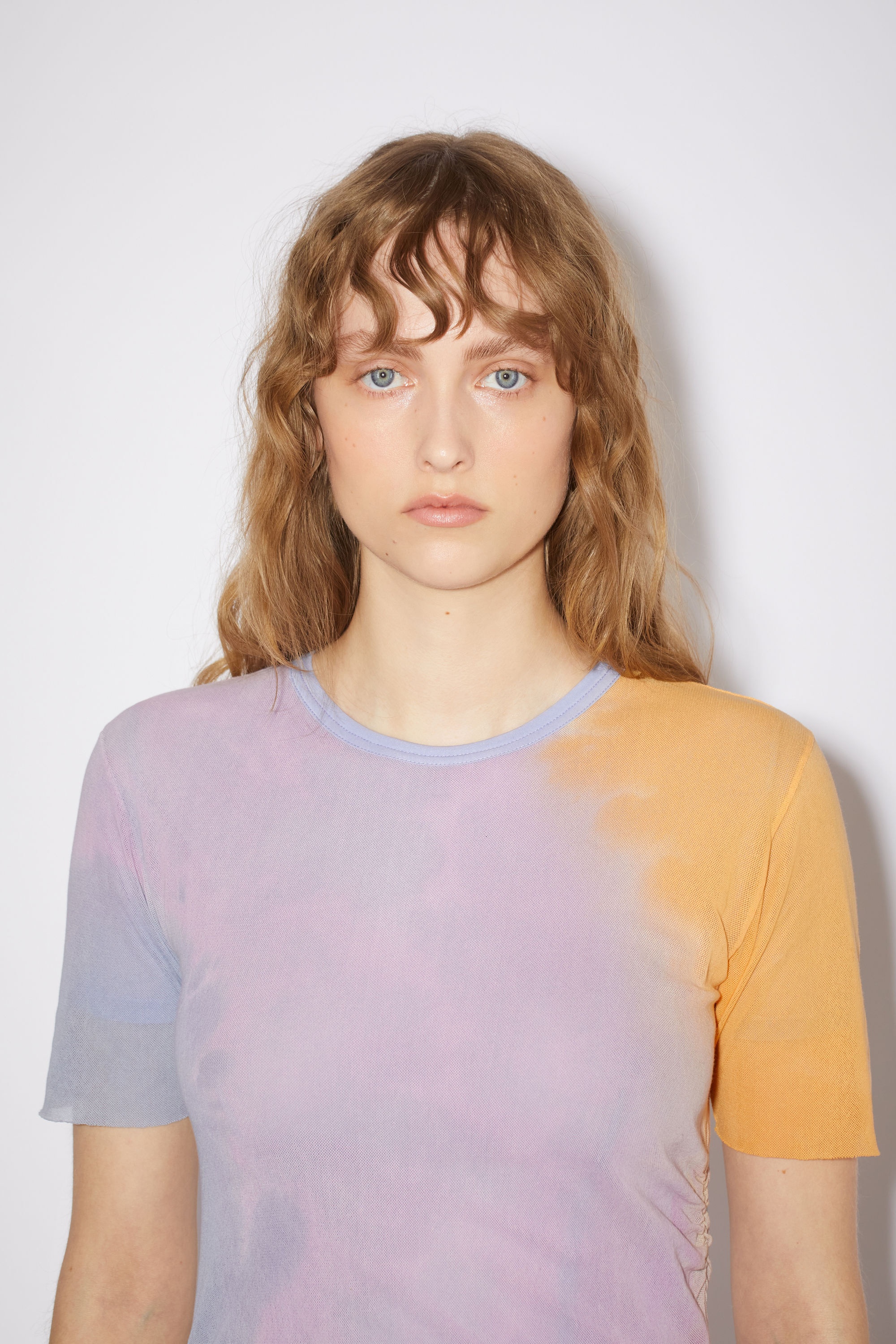 Tulle t-shirt dress - Light purple/light yellow - 5