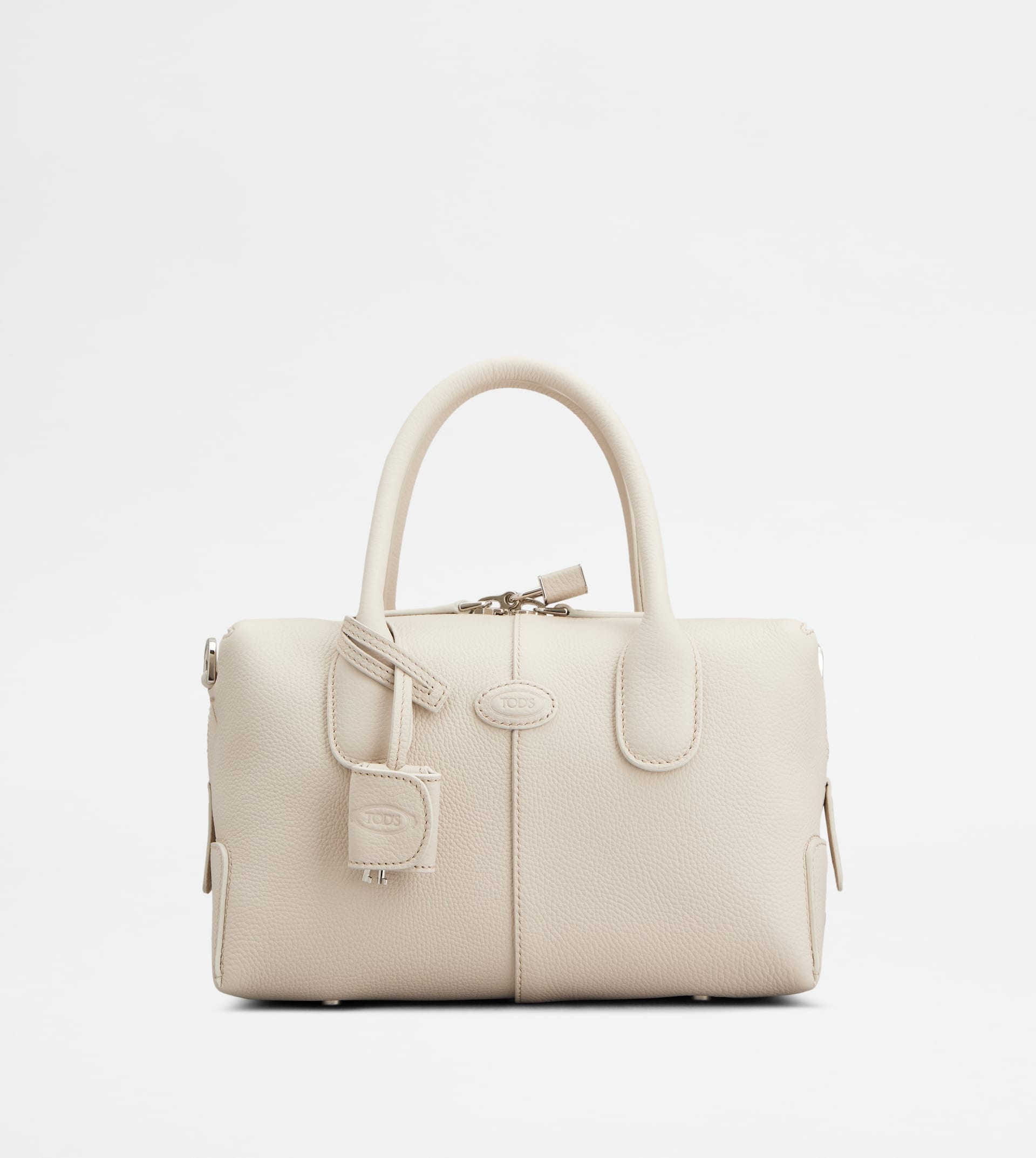 TOD'S DI BAG BAULETTO IN LEATHER MINI - WHITE - 1