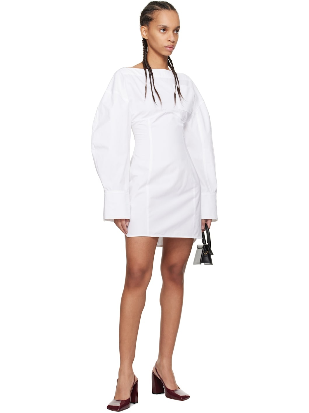 White La Casa 'The Casaco shirt dress' Minidress - 4
