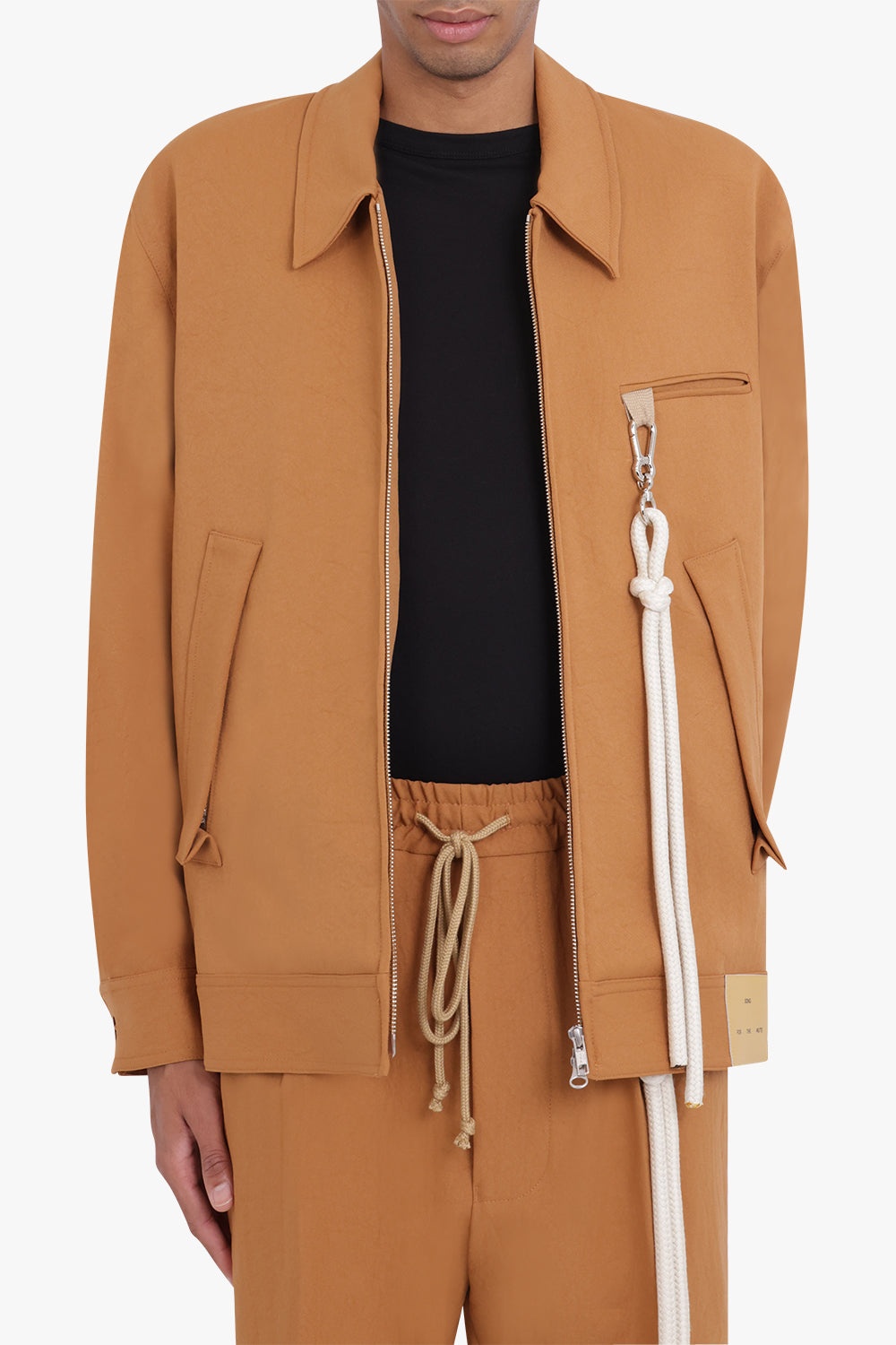 COACH JACKET IN RECYCLED POLY | CAMEL - 3