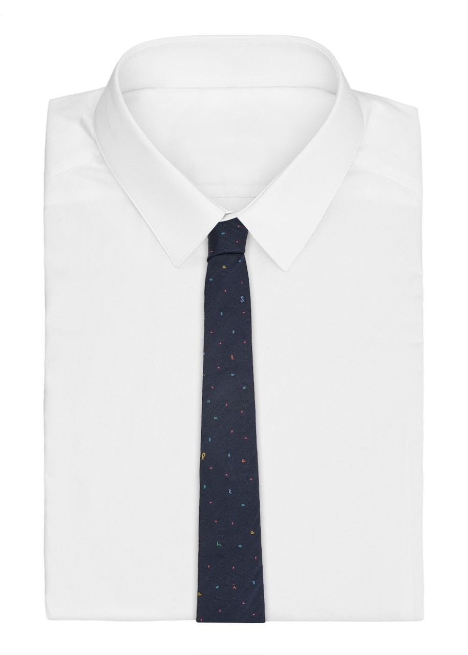 Paul Smith Embroidered Silk tie - 2