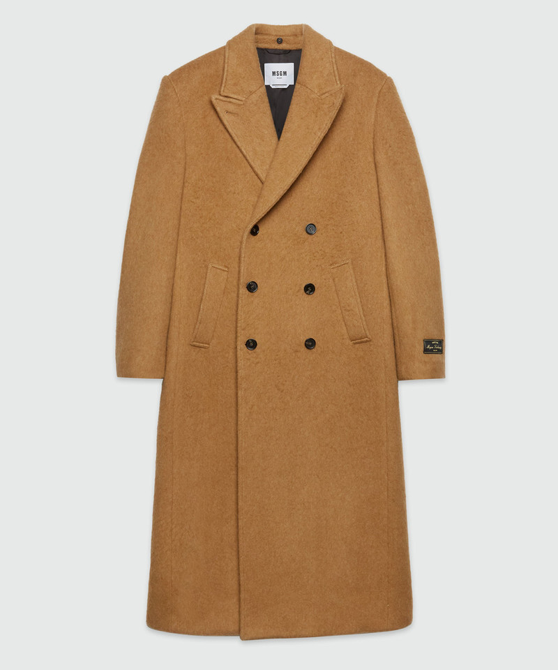 MSGM Tailoring combed-wool long coat 1